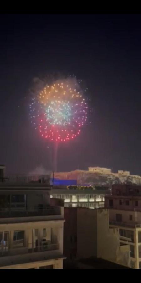 Parthenon And Syntagma Square View Apartment Athens Exterior photo